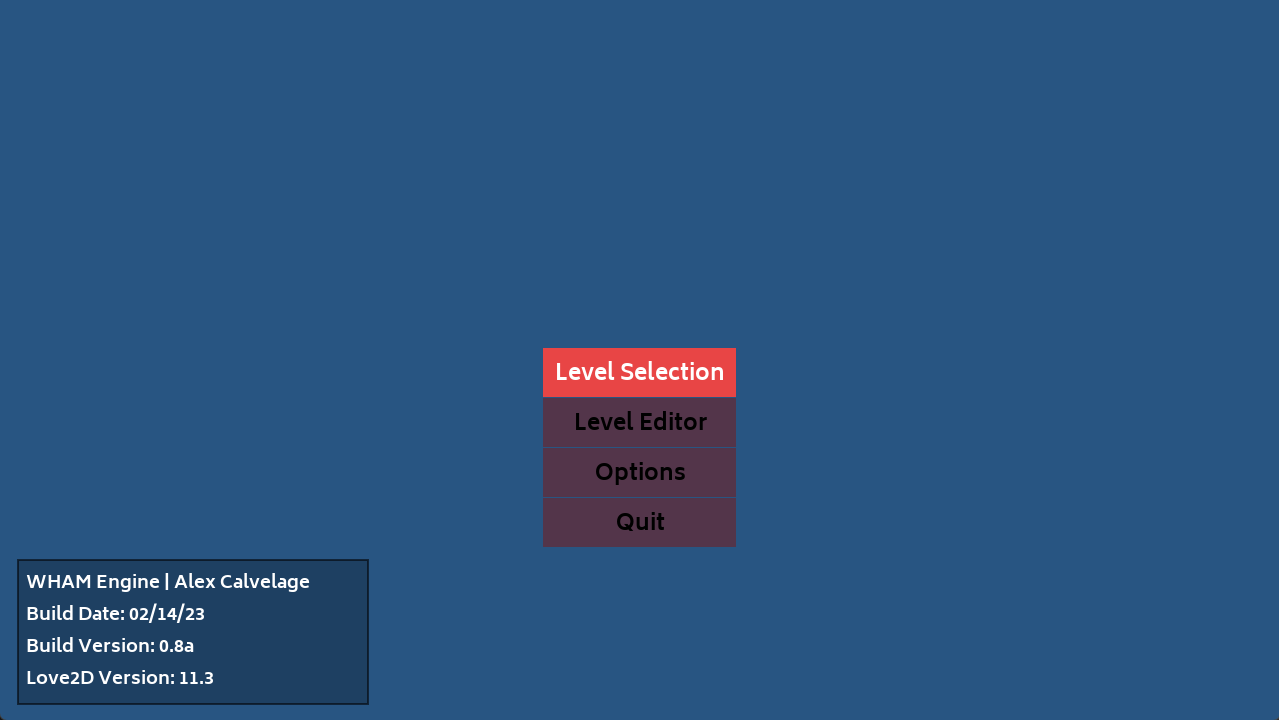 (Screenshot) Main Menu